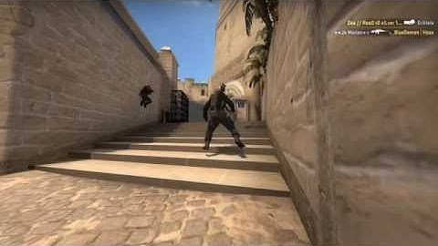 CS:GO - NO SCOPE THROUGH SMOKE !
