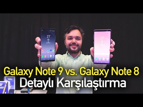 Samsung Galaxy Note 9 vs. Note 8: Detaylı karşılaştırma