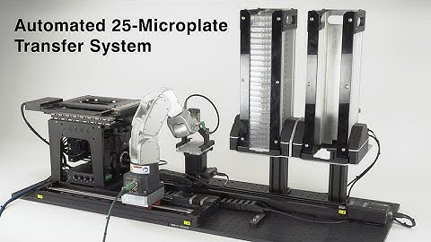 Affordable Custom Automated 25-Microplate Transfer System