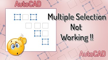 AutoCAD Multiple Selection Problems? Here’s the FASTEST Fix!