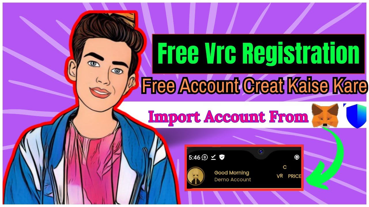 VRC Network Free Account Registration🤑(earn $10 Daily)| VRC App Main ...