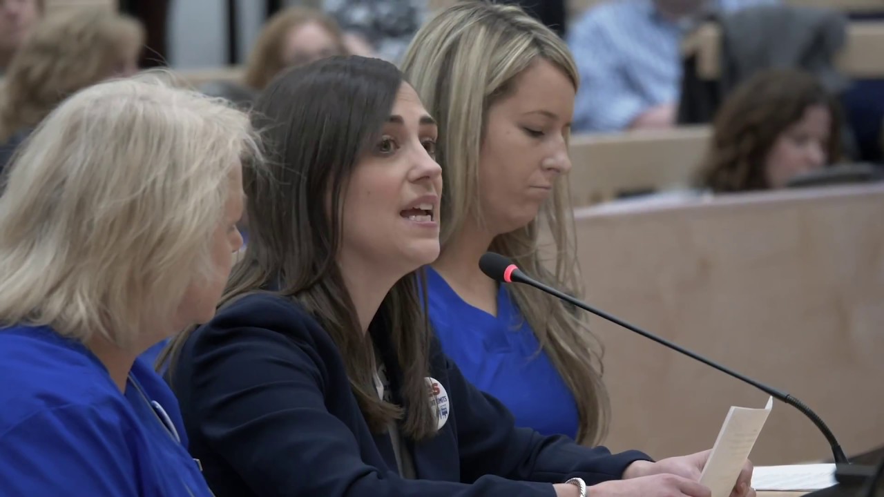 Angela Ortiz Testimony - State House Hearing on Safe Patient Limits