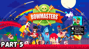 Bowmasters Gameplay Walkthrough Part 5  (iOS/ Android)
