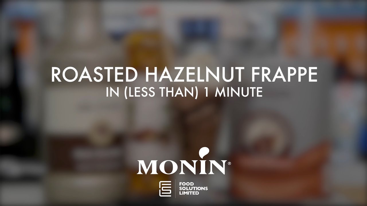 How to: MONIN Roasted Hazelnut Frappe