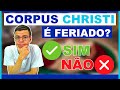 Is Corpus Christi a national holiday?