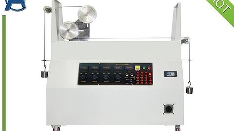 Cable Flexing Tester with Two Pulley IEC60227 and UL1581