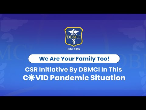 CSR Initiative by DBMCI in this COVID pandemic situation I Dr. Nachiket Bhatia I DBMCI I eGurukul - CSR Initiative by DBMCI in this COVID pandemic situation I Dr. Nachiket Bhatia I DBMCI I eGurukul