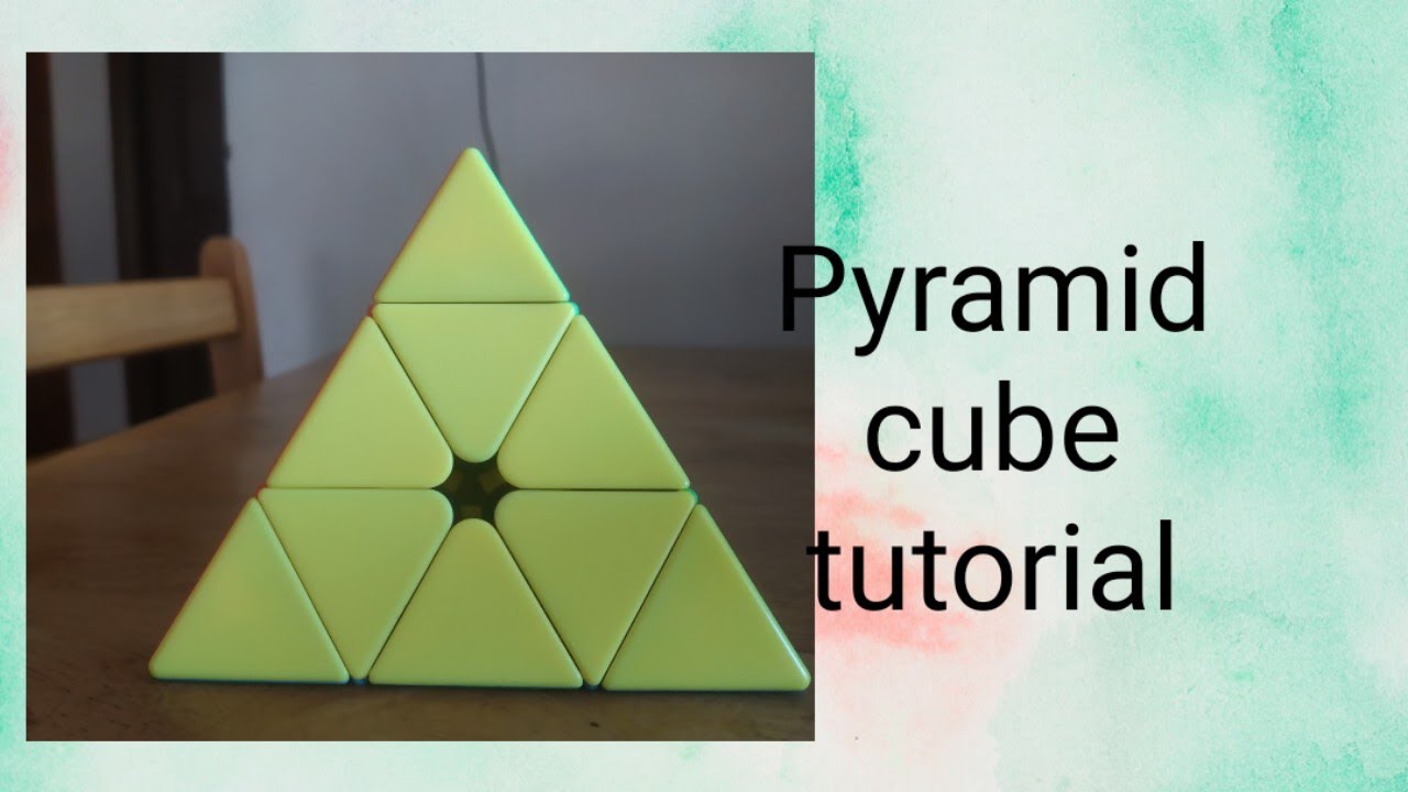 how to solve Pyramid cube || tutorial - YouTube
