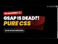 GSAP is DEAD?! 🤯 Redo Media Scroll Effect using PURE CSS!