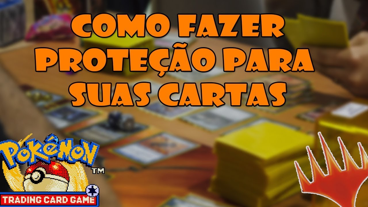 Como fazer Proteção de Cartas 