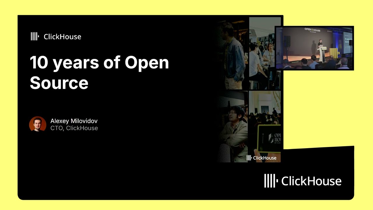 Keynote: 10 years of Open Source