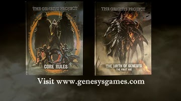 The Genesys Project Core Rules and Birth of Genesys are Available for Pre-order soon.