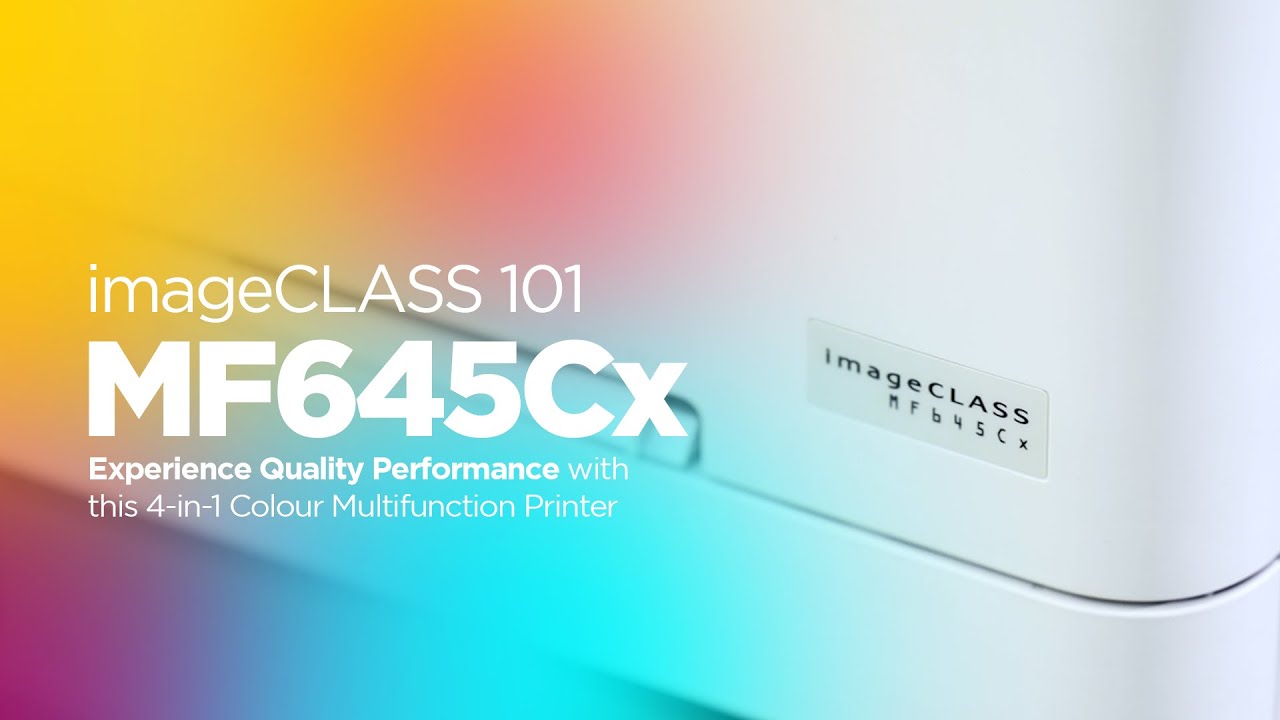 imageCLASS MF645Cx 4-in-1 Colour Multifunction Laser Printer