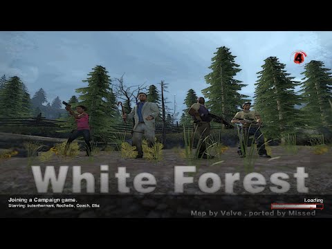 Left 4 Dead 2 Custom Map White Forest WALKTHROUGH