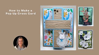 How to Make a Pop Up Cross Card