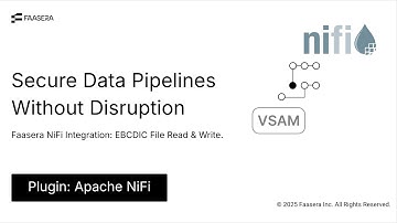 Modern Mainframe Data Processing in Apache NiFi | Faasera Mainframe Integration Demo