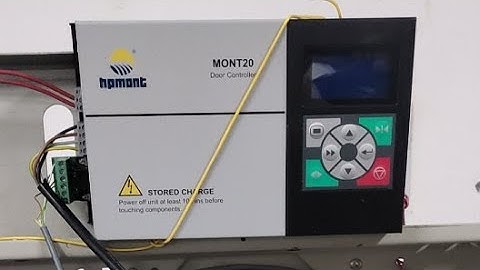 Hpmont Door Drive Installation