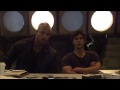 The 100 On-Set Interview with Ricky Whittle and Bob Morley