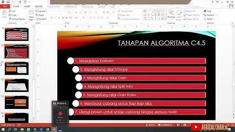 PROJEK UAS DATA MINING #MENGHITUNG ALGORITMA C4.5 DENGAN EXCEL DAN RAPIDMINER