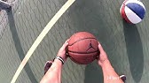 🏀 Basketball Practice NIKE Jordan Hyper Grip 4P Amber/Black GoPro Basketball March 2, 2019 - YouTube