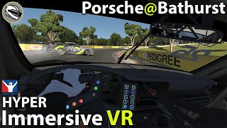 Surviving the mountain in VR | IMMERSIVE RACING | Porsche Cup @ Bathurst | iRacing VR