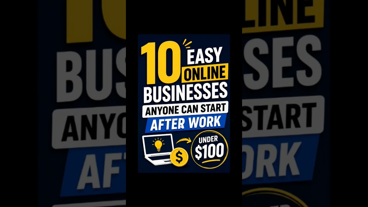 rewrite this title 💰 10 Easy Online Businesses Anyone Can Start After Work (Under 0) rewrite this title 💰 10 Easy Online Businesses Anyone Can Start After Work (Under 0)