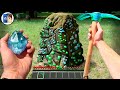 Minecraft in Real Life / REALISTIC DIAMOND ORE MINING 創世神第一人稱真人版 Minecraft RTX Texture Pack