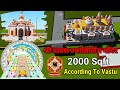 P632 Dwadeshwar Jyotirling Temple @ Bhalswa, Delhi ( 2D Floor Plan With ...