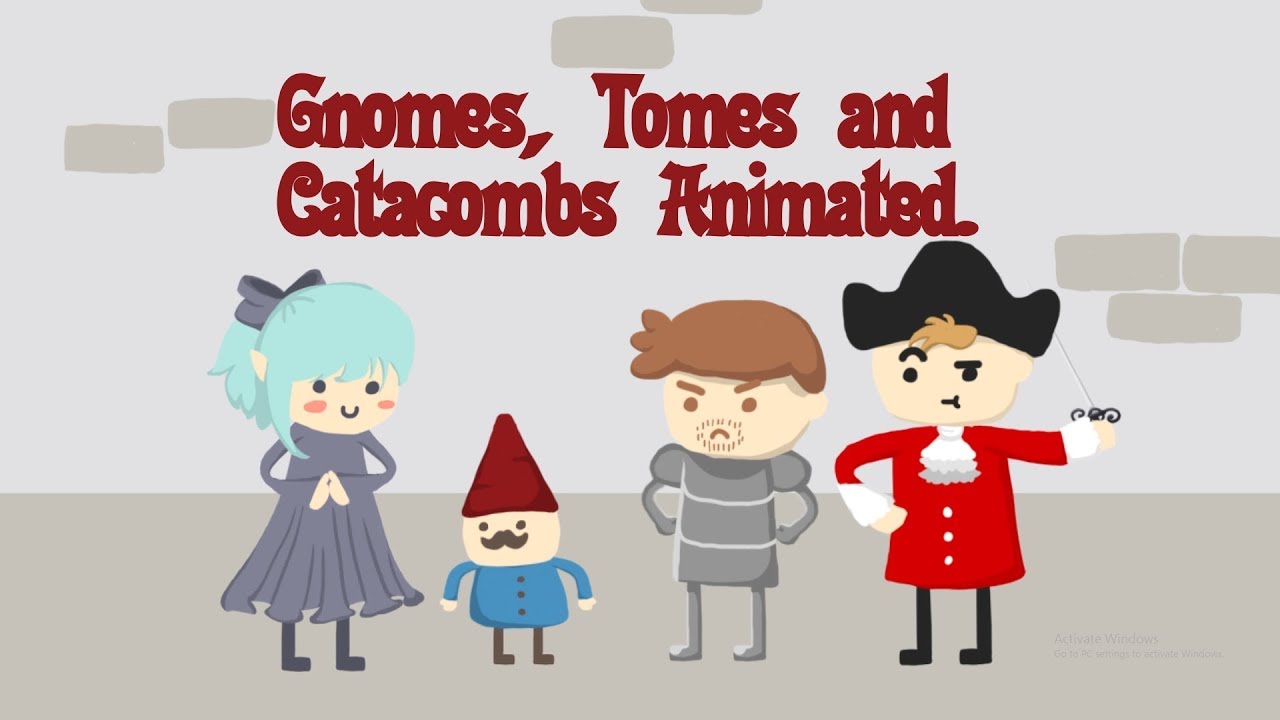 Gnomes, Tomes & Catacombs Animated - The button ft. Destiny, LilyPichu, MrMouton, Devin Nash : r/Destiny