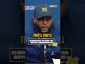 Sherrone Moore: Embrace that feeling 😈 #cfb #football #michigan