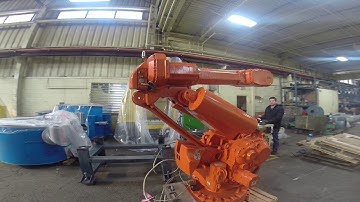 Used ABB TRB 6400 Foundry Plus 6 Axis Industrial Robot # 4535