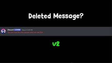 How to view Deleted Messages on Discord! v2 (**WORKING 2024**)