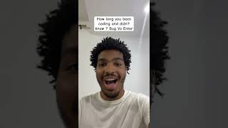 Bug Vs Error in Computer Science. comment if you knew. Lies not accepted 😆 #coding  #viralvideo