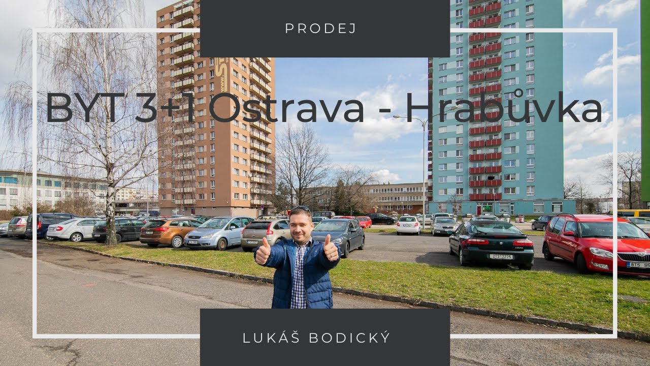 Prodej bytu, Ostrava - Hrabůvka, videoprohlídka, Lukáš Bodický, moderní realitní makléř, Ostrava