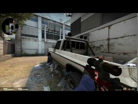 de_cache one-way wallbang CSGO