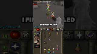 Stream sniping clan waited 4 hours just for this #shorts #oldschoolrunescape #osrs