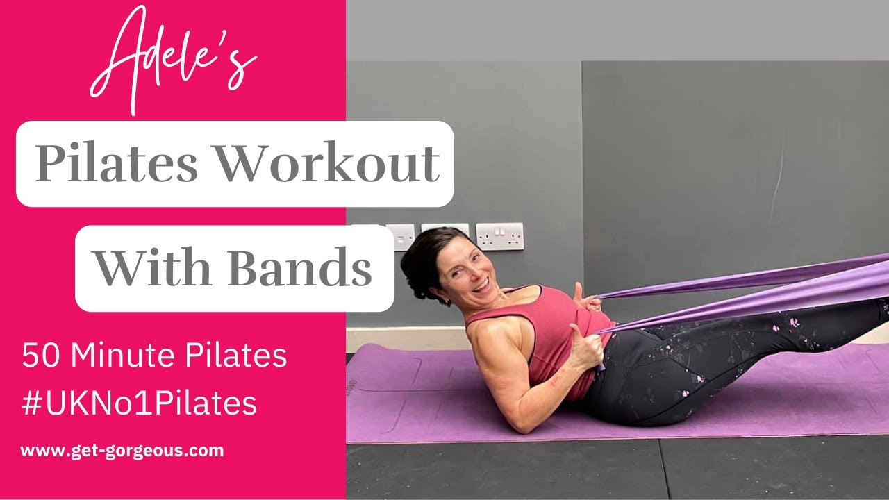 50 min Pilates band workout AtHome Pilates StayHome WithAdele 