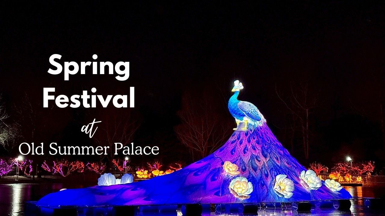 Spring Festival at the Old Summer Palace (Yuanmingyuan)  Beijing | Walking Tour