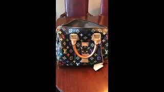 What's In My Bag? LV Multicolor Speedy 30 Full of JUNK! 