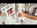 HOW TO CLEAN LIKE A HOTEL MAID | Clean With Me 2018: Master Bathroom | Living Small Series