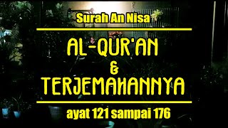 Surah An NIsa ayat 121-176 Al-Quran dan Terjemahannya