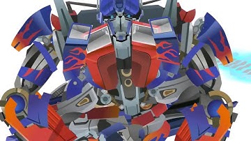 JETFIRE & OPTIMUS Combine   Short Flash Transformers Series