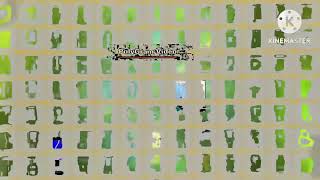 35 Scary Logos At One Time On Black Background