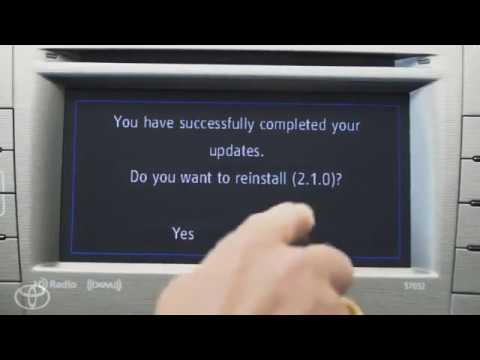 How To Update Your Toyota Entune System - YouTube