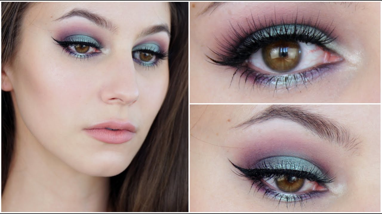 Bright Mermaid Eye Makeup Tutorial YouTube