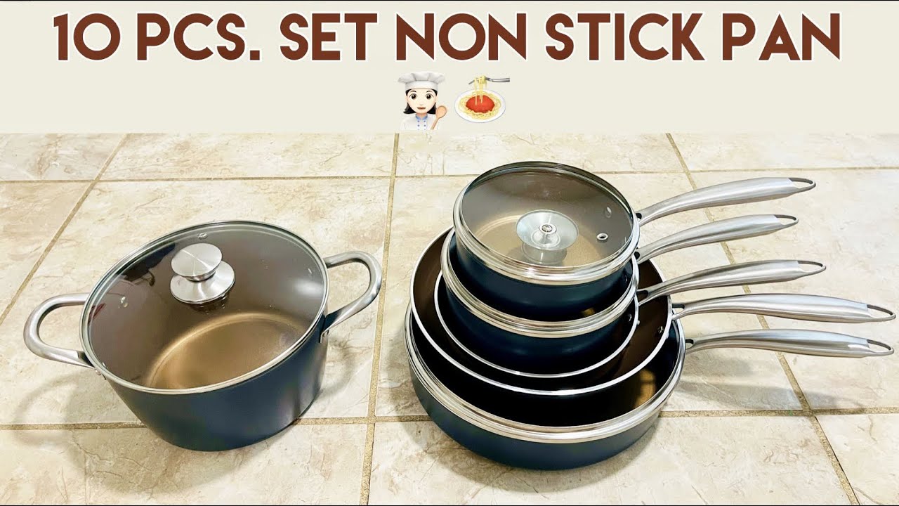 Mainstays Aluminum 7, 9 & 11 Non-Stick Skillet Pack, 3 Piece 