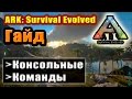 ARK: Survival Evolved. Консольные команды.