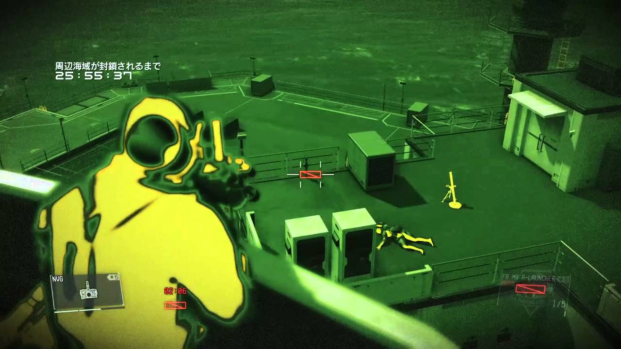 メタルギアソリッド５ スカルズイベントfobにて転移する防衛者が出現 Ps4 Youtube