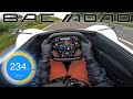 Bac mono  top speed pov on autobahn