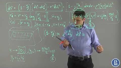 29 Kruskal–Szekeres coordinates Higher School of Economics Coursera 1